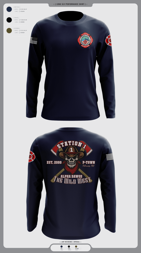 Long Sleeve Performance Shirt, PVFR, Fire Department, Teamtime, Team time, sublimation, custom sports apparel, team uniforms, spirit wear, spiritwear, sports uniforms, custom shirts, team store, custom team store, fundraiser sports, apparel fundraiser