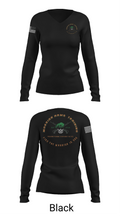 Warrior Arms Training 73865662 Women's Long Sleeve V-neck Shirt - 35