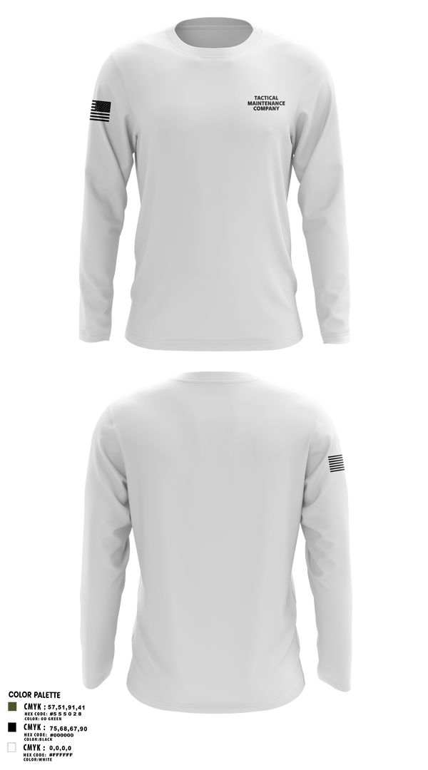 Long Sleeve Performance Shirt, Tactical Maintenance Company, Marines, Teamtime, Team time, sublimation, custom sports apparel, team uniforms, spirit wear, spiritwear, sports uniforms, custom shirts, team store, custom team store, fundraiser sports, apparel fundraiser