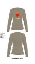 3/11 Mayhem 49305412 Women's Long Sleeve V-neck Shirt - 62