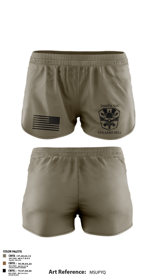 Ranger Panties, 3666 Support Maintenance Company, , Teamtime, Team time, sublimation, custom sports apparel, team uniforms, spirit wear, spiritwear, sports uniforms, custom shirts, team store, custom team store, fundraiser sports, apparel fundraiser