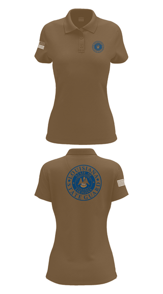 Womens Short Sleeve Performance Polo, 1st Area Command, , Teamtime, Team time, sublimation, custom sports apparel, team uniforms, spirit wear, spiritwear, sports uniforms, custom shirts, team store, custom team store, fundraiser sports, apparel fundraiser
