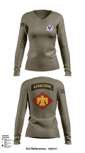 2-134 IN BN 89013479 Women's Long Sleeve V-neck Shirt - 102