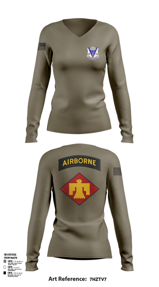 Womens Long Sleeve Vneck Shirt, 2-134 IN BN, , Teamtime, Team time, sublimation, custom sports apparel, team uniforms, spirit wear, spiritwear, sports uniforms, custom shirts, team store, custom team store, fundraiser sports, apparel fundraiser