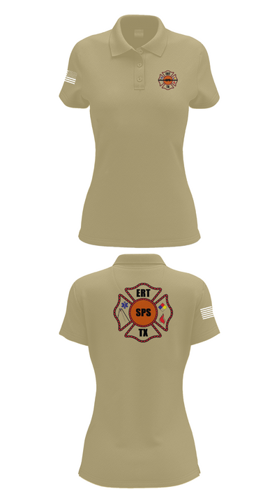 Plant X ERT 7276116 Women's Short Sleeve Performance Polo  - 95
