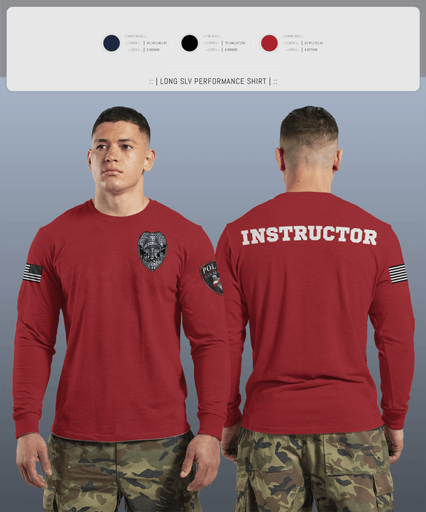 Long Sleeve Performance Shirt, San marcos police - field force, Police, Teamtime, Team time, sublimation, custom sports apparel, team uniforms, spirit wear, spiritwear, sports uniforms, custom shirts, team store, custom team store, fundraiser sports, apparel fundraiser