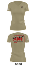 E co. 1-189th 4920111 Women's Short Sleeve V-neck Shirt - 84