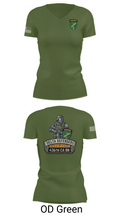 D Co 436th CA BN 62553628 Women's Short Sleeve V-neck Shirt - 48