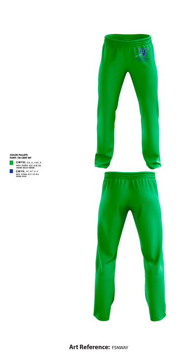 Winton Woods Baseball 75820704 Sweatpants - 1