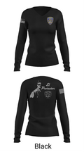 California Highway Patrol 18919595 Women's Long Sleeve V-neck Shirt - 35