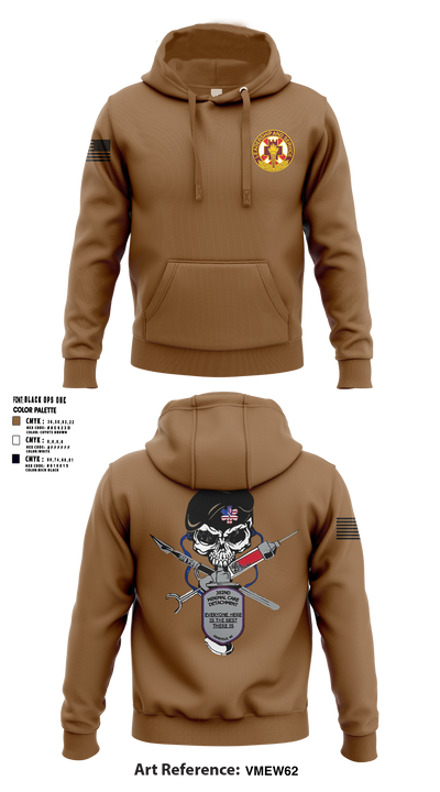 382nd Minimal Care Detachment 80565021 Hoodie - 1