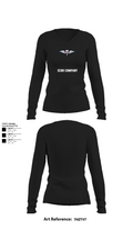 Echo Company 50720831 Women's Long Sleeve V-neck Shirt - 22