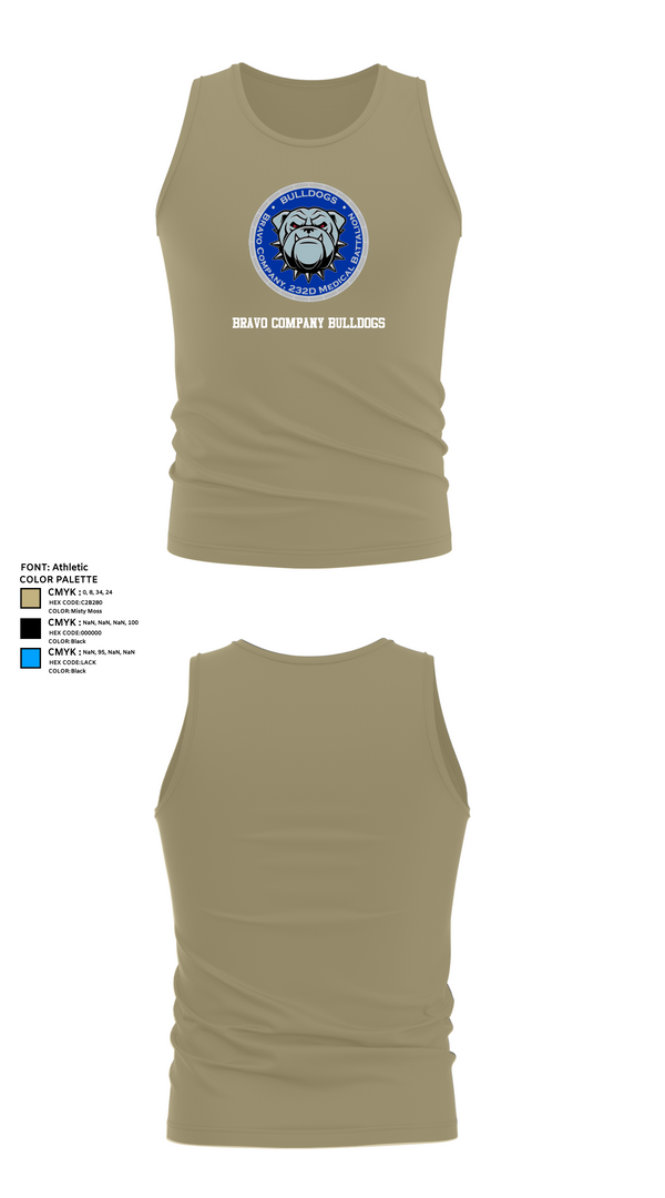 Tank Top, Bravo Company Bulldogs, , Teamtime, Team time, sublimation, custom sports apparel, team uniforms, spirit wear, spiritwear, sports uniforms, custom shirts, team store, custom team store, fundraiser sports, apparel fundraiser