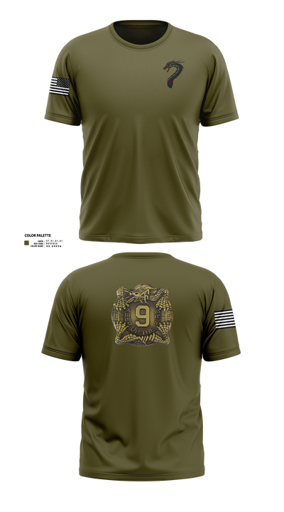 4-9 Infantry 4/2SBCT 54711564 Short Sleeve Performance Shirt - 2