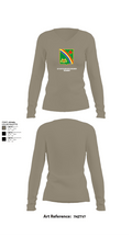 1st Battalion 69th Infantry Regiment 40459574 Women's Long Sleeve V-neck Shirt - 62
