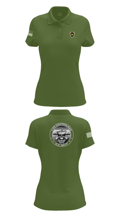 Fire Controlman 9511626 Women's Short Sleeve Performance Polo  - 52
