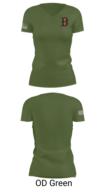387th EOD 88373306 Women's Short Sleeve V-neck Shirt - 48