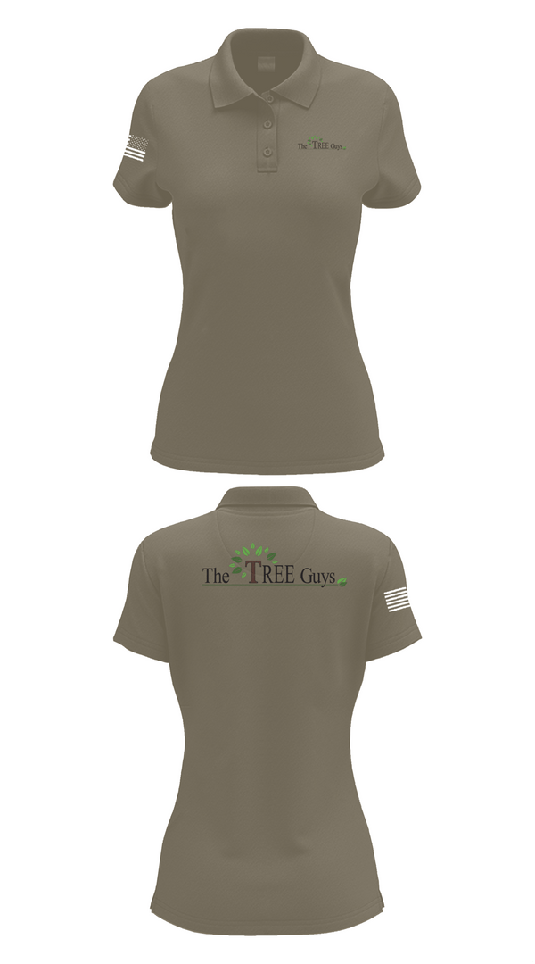 Womens Short Sleeve Performance Polo, The tree guys, , Teamtime, Team time, sublimation, custom sports apparel, team uniforms, spirit wear, spiritwear, sports uniforms, custom shirts, team store, custom team store, fundraiser sports, apparel fundraiser