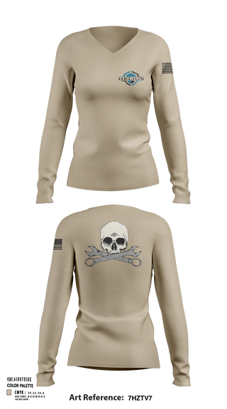Womens Long Sleeve Vneck Shirt, Helius, , Teamtime, Team time, sublimation, custom sports apparel, team uniforms, spirit wear, spiritwear, sports uniforms, custom shirts, team store, custom team store, fundraiser sports, apparel fundraiser