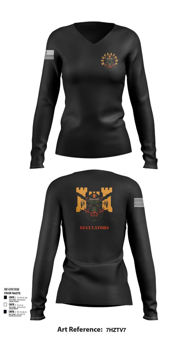 Womens Long Sleeve Vneck Shirt, 806 EN CO, , Teamtime, Team time, sublimation, custom sports apparel, team uniforms, spirit wear, spiritwear, sports uniforms, custom shirts, team store, custom team store, fundraiser sports, apparel fundraiser