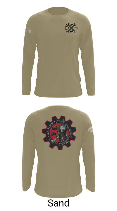 D Co. 2-158th AHB 37941019 Long Sleeve Performance Shirt 86