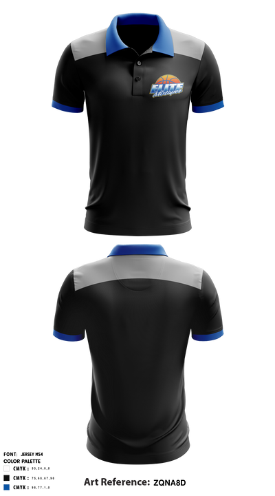 Elite Mixtapes 34822869 Short Sleeve Performance Polo - 6