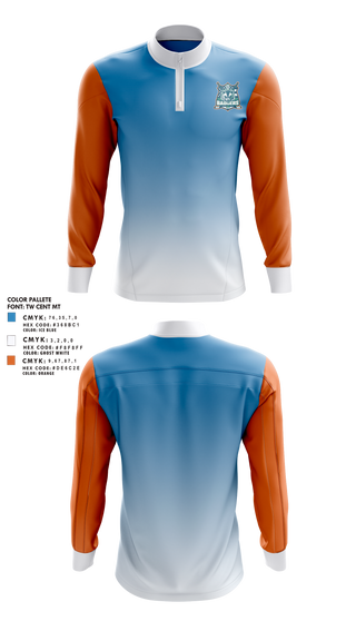 Quarter Zip Jacket, Detroit PAL Hockey, Ice Hockey, Teamtime, Team time, sublimation, custom sports apparel, team uniforms, spirit wear, spiritwear, sports uniforms, custom shirts, team store, custom team store, fundraiser sports, apparel fundraiser