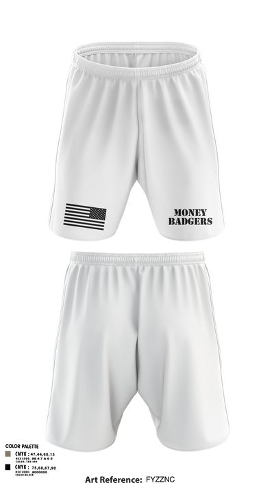MONEY BADGERS 16296206 Athletic Shorts With Pockets - 2