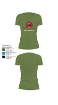 Engine 40 Ladder 4 Medic 19 58015136 Women's Short Sleeve V-neck Shirt - 44