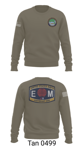 Crew Neck Sweatshirt, Outside Electrical, , Teamtime, Team time, sublimation, custom sports apparel, team uniforms, spirit wear, spiritwear, sports uniforms, custom shirts, team store, custom team store, fundraiser sports, apparel fundraiser