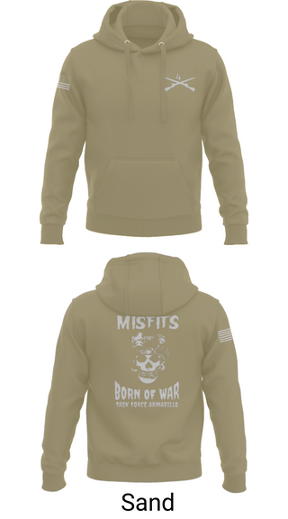 Hoodie, 4th platoon misfits, Army, Teamtime, Team time, sublimation, custom sports apparel, team uniforms, spirit wear, spiritwear, sports uniforms, custom shirts, team store, custom team store, fundraiser sports, apparel fundraiser