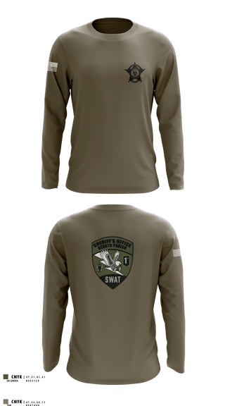 Long Sleeve Performance Shirt, Desoto Parish Sheriff’s Office SWAT, , Teamtime, Team time, sublimation, custom sports apparel, team uniforms, spirit wear, spiritwear, sports uniforms, custom shirts, team store, custom team store, fundraiser sports, apparel fundraiser