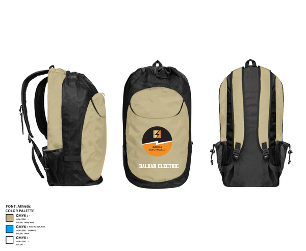Gear Bag, Balkan Electric, , Teamtime, Team time, sublimation, custom sports apparel, team uniforms, spirit wear, spiritwear, sports uniforms, custom shirts, team store, custom team store, fundraiser sports, apparel fundraiser