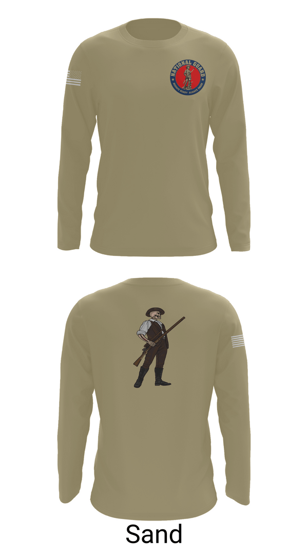 Long Sleeve Performance Shirt, , National Guard, Teamtime, Team time, sublimation, custom sports apparel, team uniforms, spirit wear, spiritwear, sports uniforms, custom shirts, team store, custom team store, fundraiser sports, apparel fundraiser