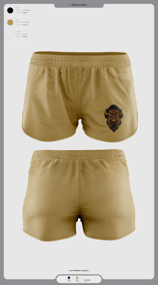 Womens Shorts, Hugo Buffaloes Tennis, Tennis, Teamtime, Team time, sublimation, custom sports apparel, team uniforms, spirit wear, spiritwear, sports uniforms, custom shirts, team store, custom team store, fundraiser sports, apparel fundraiser