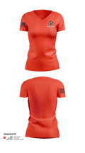 Ferallife Guards 79056222 Women's Short Sleeve V-neck Shirt - 10