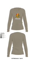 38th ADA BDE 15274491 Women's Long Sleeve V-neck Shirt - 62