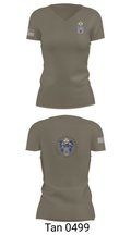 1st Battalion, 16th Infantry Regiment 49453656 Women's Short Sleeve V-neck Shirt - 68