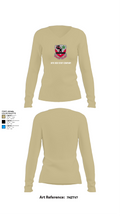 16th BEB 571st Company 8962391 Women's Long Sleeve V-neck Shirt - 82
