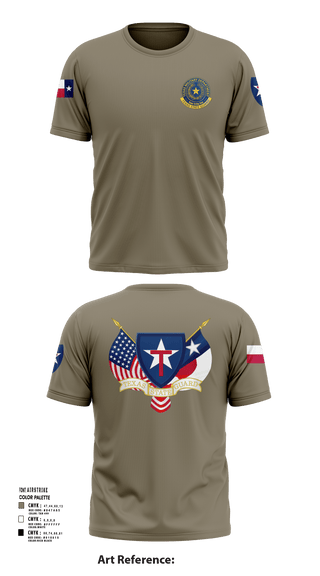 Short Sleeve Performance Shirt, 2BN, 3BDE TXSG, , Teamtime, Team time, sublimation, custom sports apparel, team uniforms, spirit wear, spiritwear, sports uniforms, custom shirts, team store, custom team store, fundraiser sports, apparel fundraiser