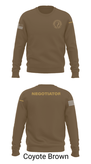 Crew Neck Sweatshirt, Montgomery County Police CNT, , Teamtime, Team time, sublimation, custom sports apparel, team uniforms, spirit wear, spiritwear, sports uniforms, custom shirts, team store, custom team store, fundraiser sports, apparel fundraiser