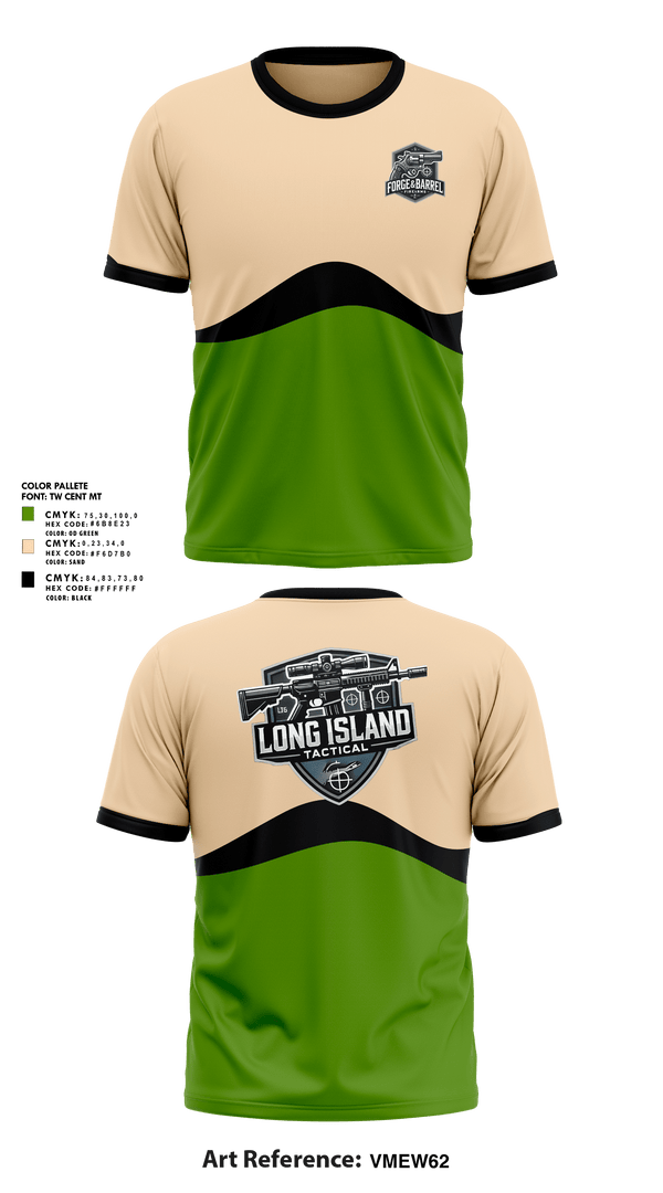 Short Sleeve Performance Shirt, Forge & Barrel Firearms, , Teamtime, Team time, sublimation, custom sports apparel, team uniforms, spirit wear, spiritwear, sports uniforms, custom shirts, team store, custom team store, fundraiser sports, apparel fundraiser