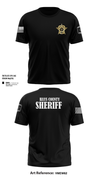 Short Sleeve Performance Shirt, Hays County Sheriff’s Office, , Teamtime, Team time, sublimation, custom sports apparel, team uniforms, spirit wear, spiritwear, sports uniforms, custom shirts, team store, custom team store, fundraiser sports, apparel fundraiser