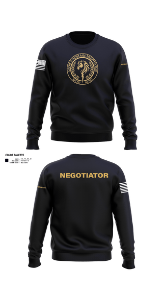 Crew Neck Sweatshirt, Montgomery County Police CNT, , Teamtime, Team time, sublimation, custom sports apparel, team uniforms, spirit wear, spiritwear, sports uniforms, custom shirts, team store, custom team store, fundraiser sports, apparel fundraiser