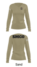 SMCO 97936482 Women's Long Sleeve V-neck Shirt - 97
