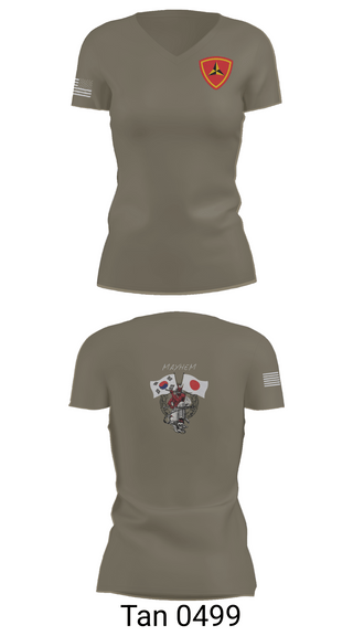 Womens Short Sleeve Vneck Shirt, 3/11 Mayhem, , Teamtime, Team time, sublimation, custom sports apparel, team uniforms, spirit wear, spiritwear, sports uniforms, custom shirts, team store, custom team store, fundraiser sports, apparel fundraiser
