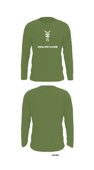 Long Sleeve Performance Shirt, Apocalypse Platoon, , Teamtime, Team time, sublimation, custom sports apparel, team uniforms, spirit wear, spiritwear, sports uniforms, custom shirts, team store, custom team store, fundraiser sports, apparel fundraiser