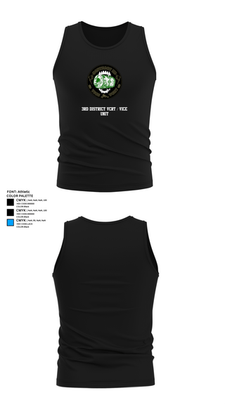 Tank Top, 3rd District VCRT / Vice Unit, , Teamtime, Team time, sublimation, custom sports apparel, team uniforms, spirit wear, spiritwear, sports uniforms, custom shirts, team store, custom team store, fundraiser sports, apparel fundraiser