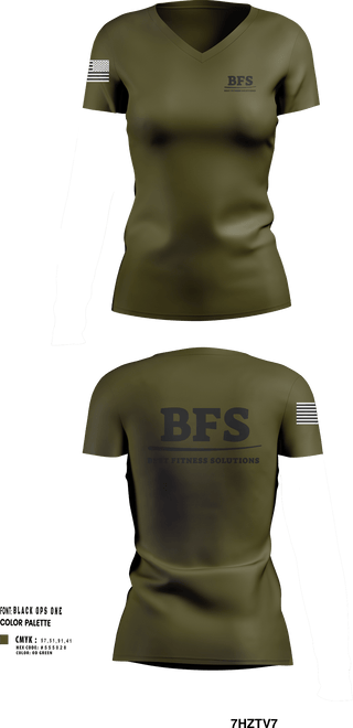 Womens Short Sleeve Vneck Shirt, BEST FITNESS SOLUTIONS, , Teamtime, Team time, sublimation, custom sports apparel, team uniforms, spirit wear, spiritwear, sports uniforms, custom shirts, team store, custom team store, fundraiser sports, apparel fundraiser