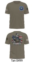 Bravo Company Bulldogs 26926733 Old School Cotton Feel Shirt - 70